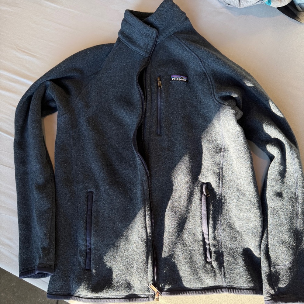 Patagonia Navy Better Sweater Jacket